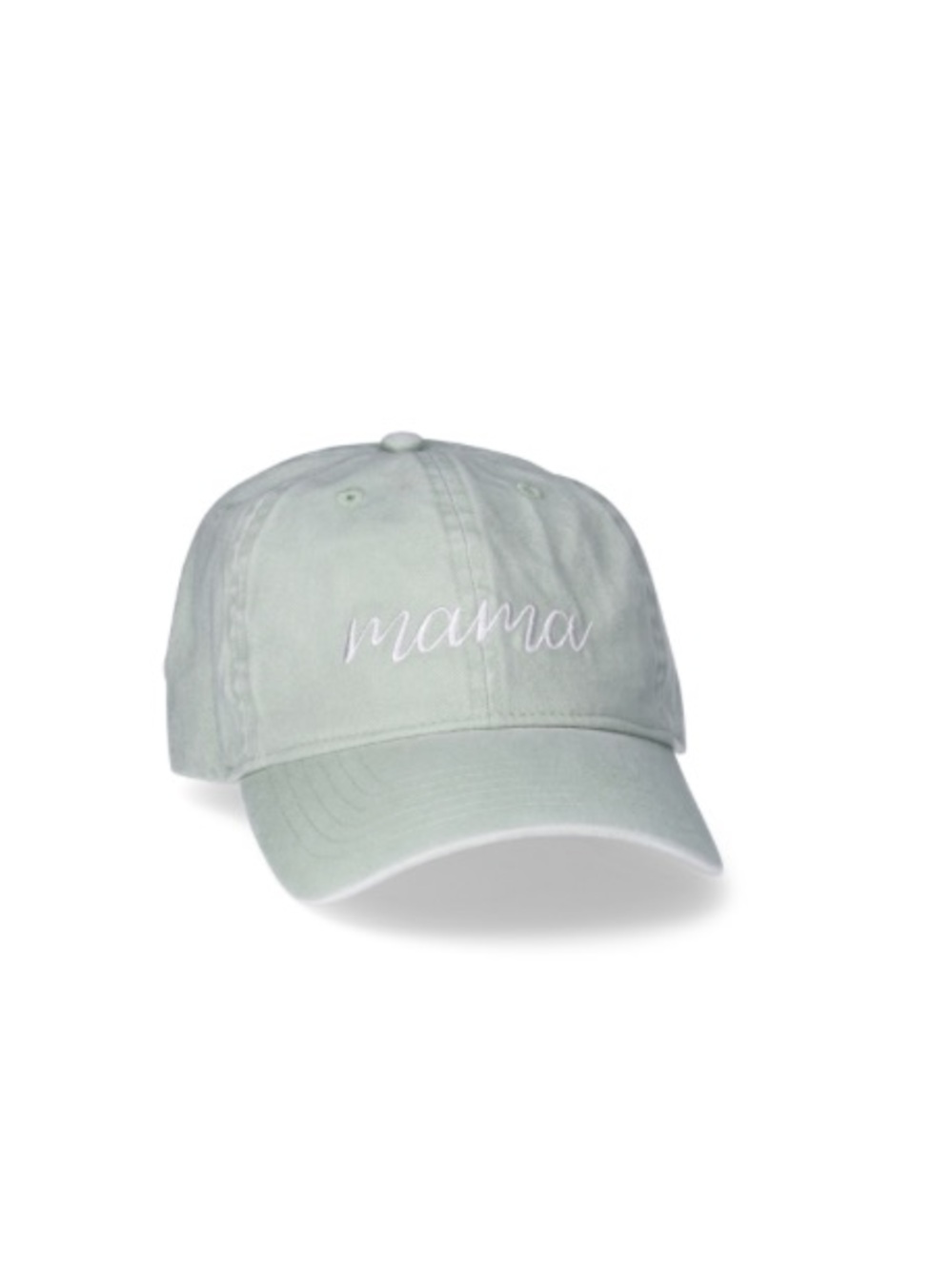 Mint Green Cotton Mama Cap